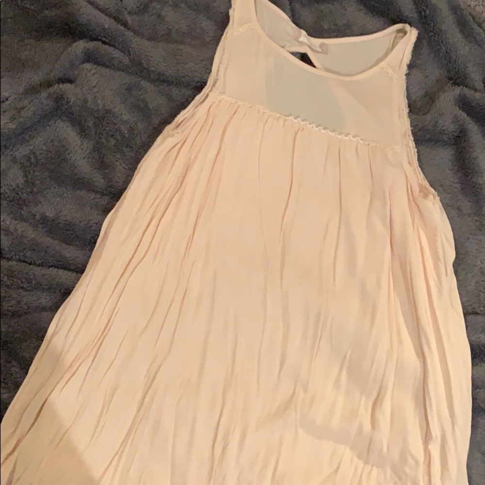 Altar’d State Cream Tank Dress Size Small